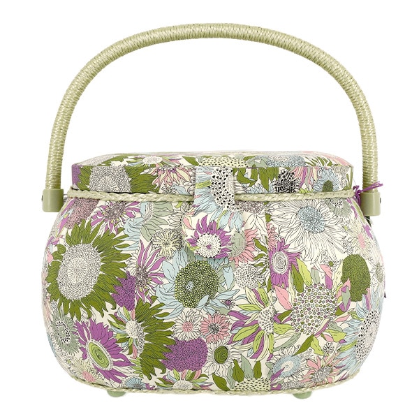 収納ケース 『BEST OF MORRIS柄マルチケース ハンドル付 コン K1-33490