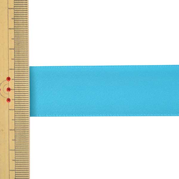 リボン 『1反売り 両面サテンリボン 幅約25mm×約3m巻 ダークブルー系