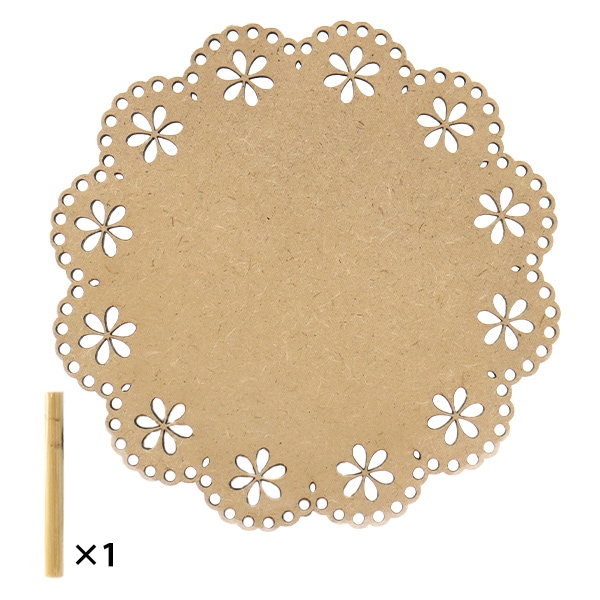 トールペイント土台 『レースウッド NRFB-54』 ERUBERU エルベール