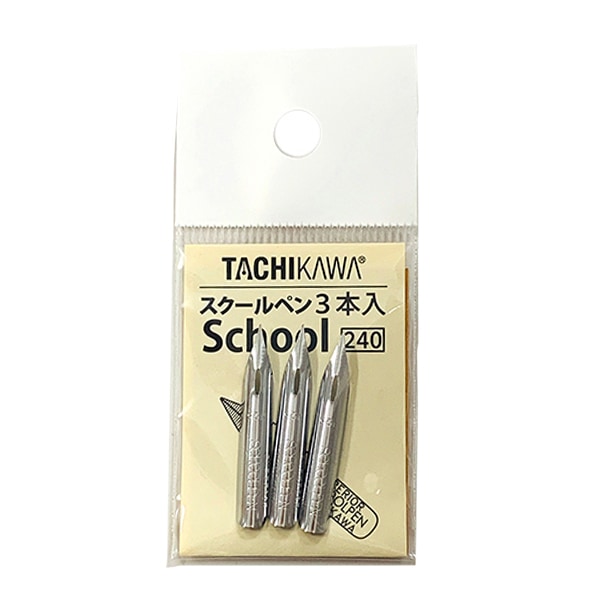 ペン先 『タチカワ コミックペン T-5スクール 3本入り』 画材・文具