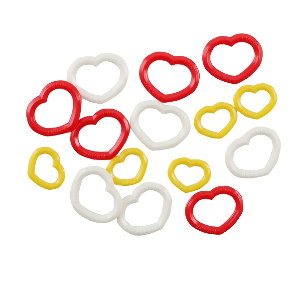 編み物ツール 『amicolle (アミコレ) 目かぞえマーカーセットSMM 15個