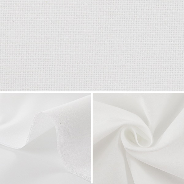 【数量5から】生地 『厚手シーチング 白 (晒)』-ユザワヤ公式ネットショップ