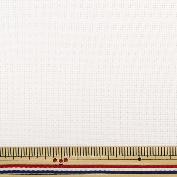 数量1から】 刺しゅう布 『アイーダ 16カウント 60目 BLANC DM842