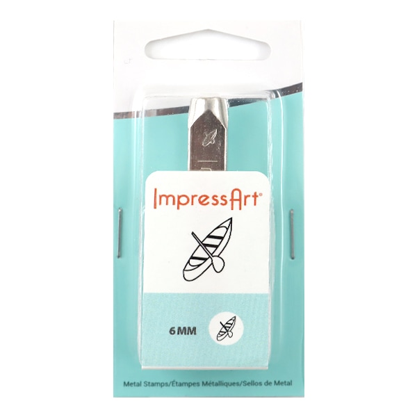金属刻印 メタルスタンピング 『ImpressArt デザインスタンプ カヌー
