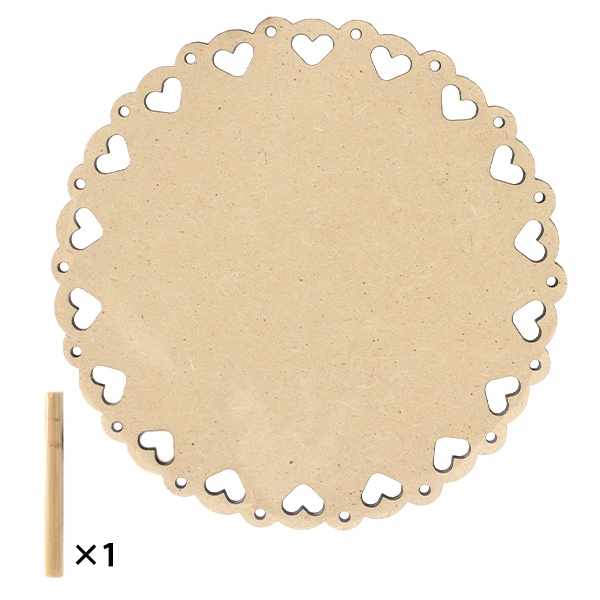 トールペイント土台 『レースウッド NRFB-54』 ERUBERU エルベール