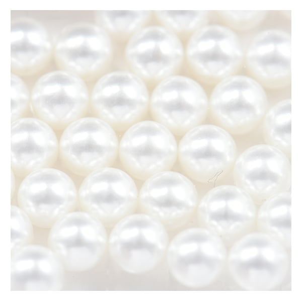 ビーズ 『無穴パール 5mm #1 白 50個入り K1026』 MIYUKI ミユキ