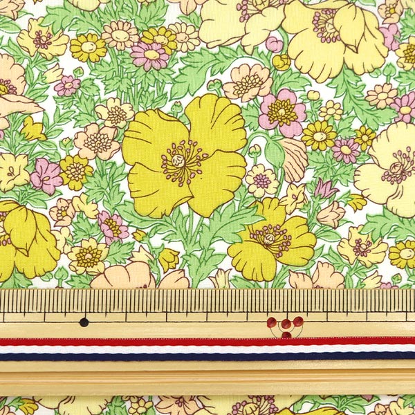 数量5から】 生地 『LIBERTY リバティプリント タナローン メドゥ