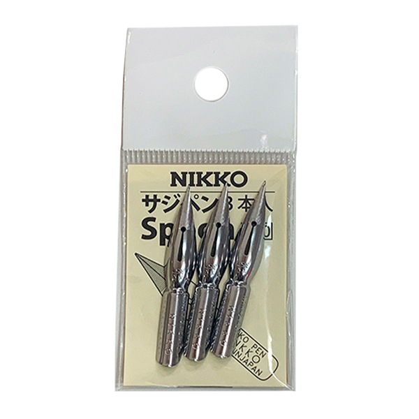 ペン先 『日光 コミックペン Nサジクローム 3本入り』 画材・文具,画材