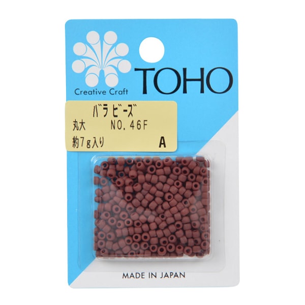 ビーズ 『バラビーズ 丸大 No.46F』 TOHO BEADS トーホービーズ ビーズ