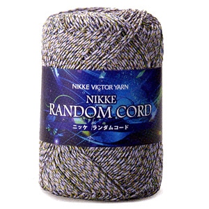 春夏毛糸 『RANDOM CORD (ニッケランダムコード) 308番色