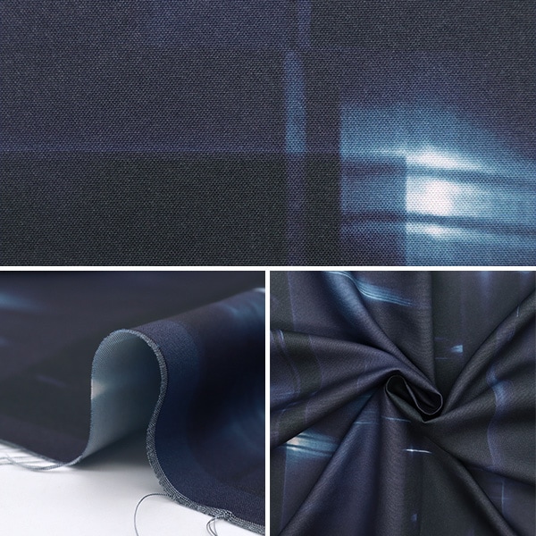 数量5から】 生地 『東京藝大デザイン科×ユザワヤ 宇宙sora 06-YK-E