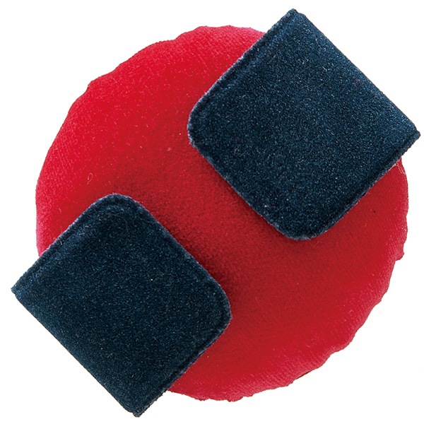 針山 『ワンタッチリストピンクッション 赤 23-065』 Clover クロバー