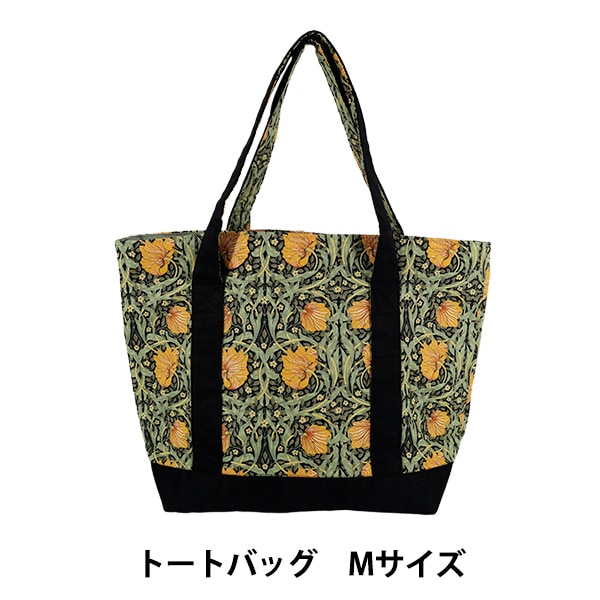 バッグ 『BEST OF MORRIS柄 トートバッグ ピンパネル ブラウン KH899