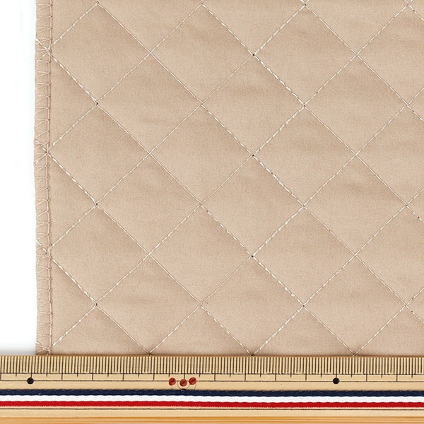 生地 『フィールコットキルト カットクロス ベージュ 約50×75cm C-QPPL