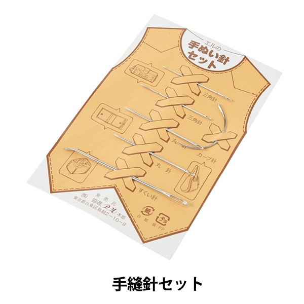 強くあれ巨人　指針セット 裁縫針 『手縫い針セット 6本入り 53026』 KYOSHIN-ELLE 協進