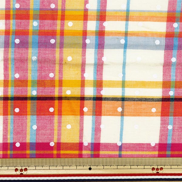 生地一覧　フランス生地　ピンクス　チェックアンドストライプ 楽天市場】ストライプ 1.5ミリ 4958-63 ダークピンク ピンストライプ