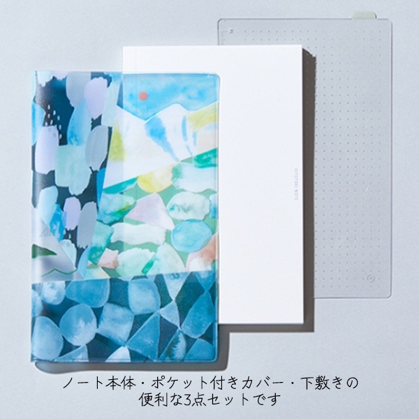 文具 『HITOTOKI NOTE パスポートサイズ ブルーム HN-P06』 画材