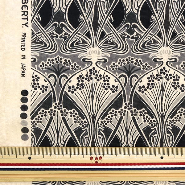 数量5から】 生地 『LIBERTY リバティプリント 60/2天竺 アイアンシ