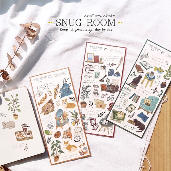 文具 『スナッグルーム ステッカー BREAD 81771』 マインドウェイブ