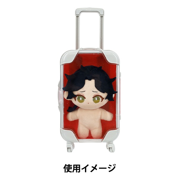 玩具 『ミニチュアスーツケース Mサイズ レッド MSC-M-RD』 手芸