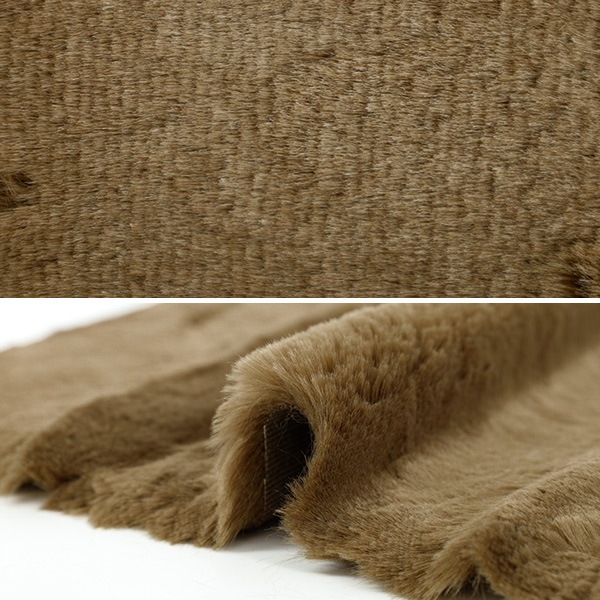 生地 『シュタイフ生地 1/8サイズ カットクロス 約70×25cm ブラウン C