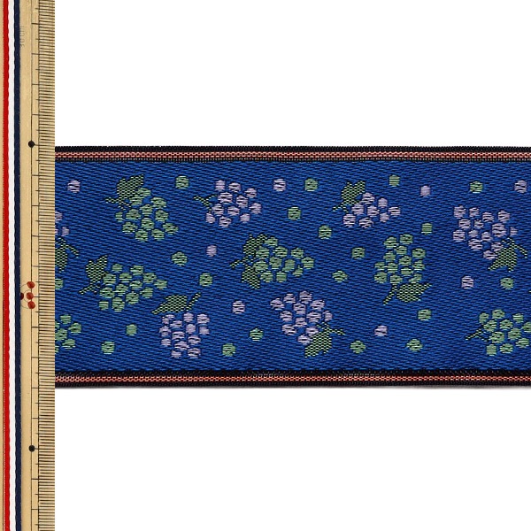 数量5から】 手芸材料 『たたみ縁 フルーツ ブドウ 01 AAH017008』 髙