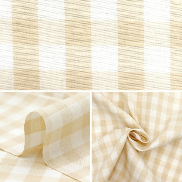 yucca様_ご確認ページ KYC326 3 T／C先染めオーガンジーチェック｜先染め｜小紋工房