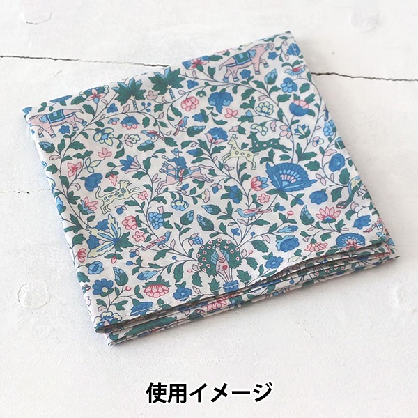 生活雑貨 『リバティ・ファブリックス クロス イムラン ブルー
