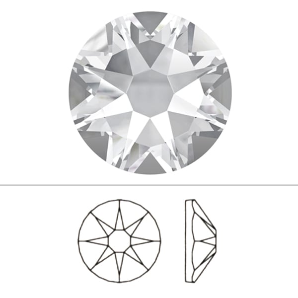 スワロフスキー 『#2088 XIRIUS Flat Back No-Hotfix