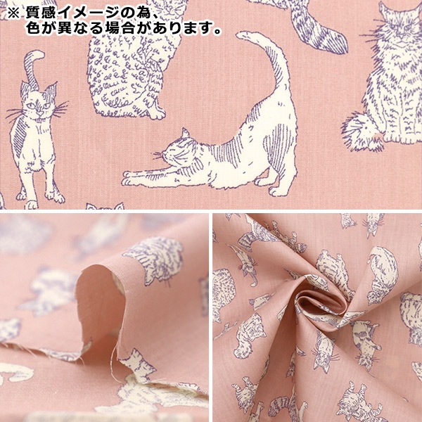 数量5から】 生地 『リバティ・ファブリックス タナローン ミャオウ