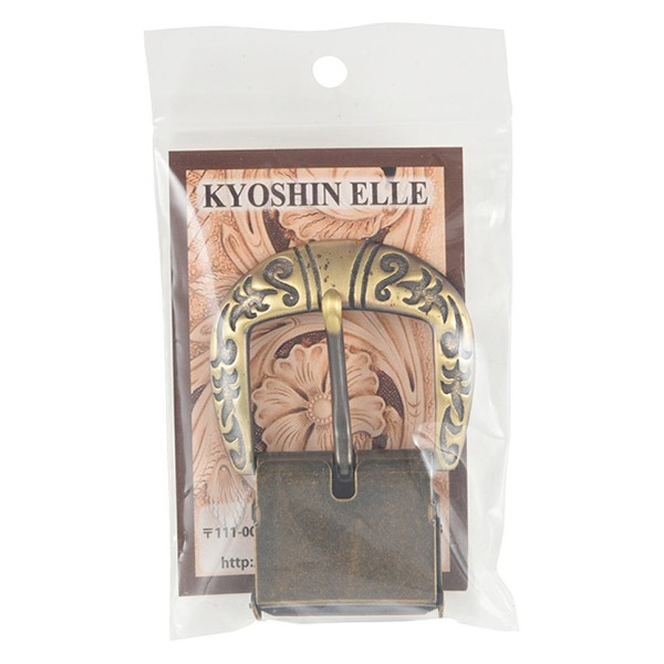 手芸金具 『オメガ付きバックル ブラス 3.5cm 72251』 KYOSHIN