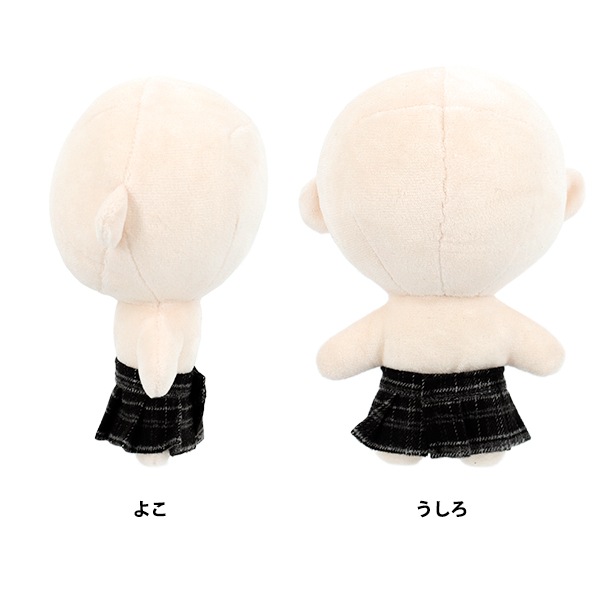 ぬいぐるみ衣装 『mpa プリーツスカート チェック Mサイズ 黒 MPA-92B