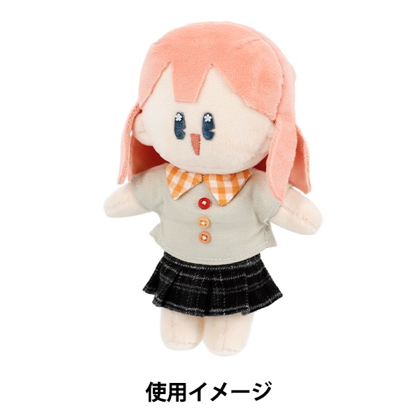 ぬいぐるみ衣装 『mpa プリーツスカート チェック Mサイズ 黒 MPA-92B