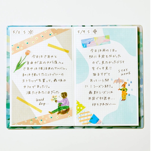 文具 『HITOTOKI NOTE コミックサイズ ブーケ HN-C01』 画材