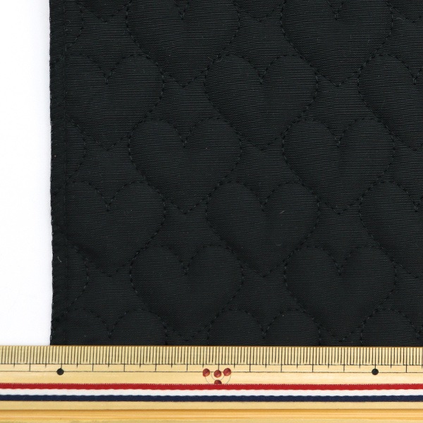 Liten たわみ Heart Quilt JK black ハートキルティング リテン