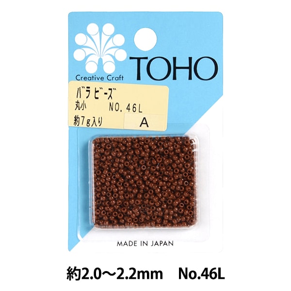 ビーズ 『バラビーズ 丸小 No.46LF』 TOHO BEADS トーホービーズ 
