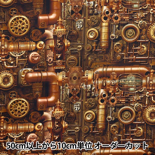 数量5から】 生地 『シーチング インクジェットプリント 日本の風景