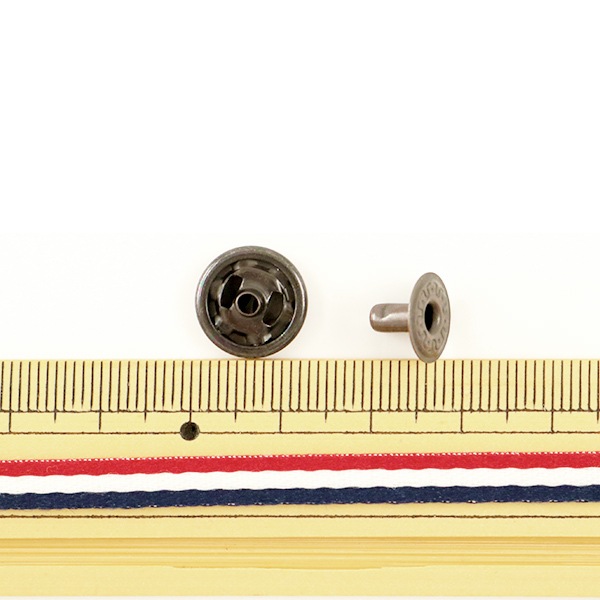 手芸金具 『ホック 大 B 10個入り 11045-03』 LEATHER CRAFT クラフト