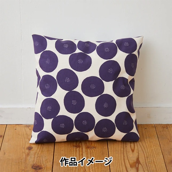 あんぱん柄　サークルフラワー柄　花柄 あんぱん柄 サークルフラワー柄 花柄 布・生地の通販キジキジ