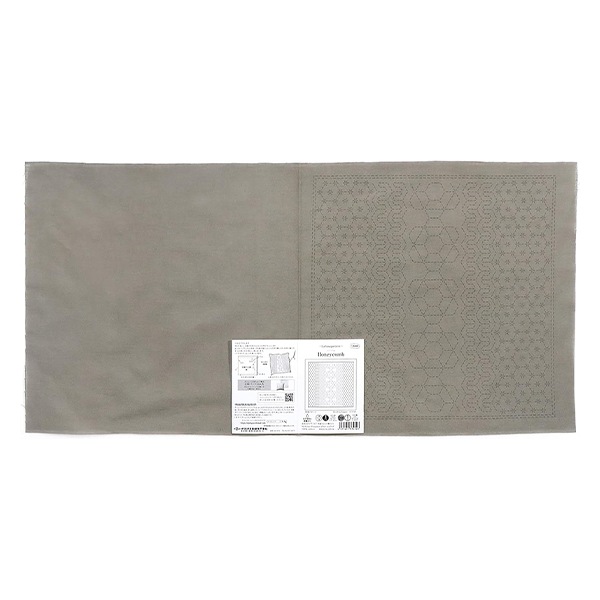 刺しゅう布 『花ふきん布パック ハニカム トープ H-15103』 Olympus