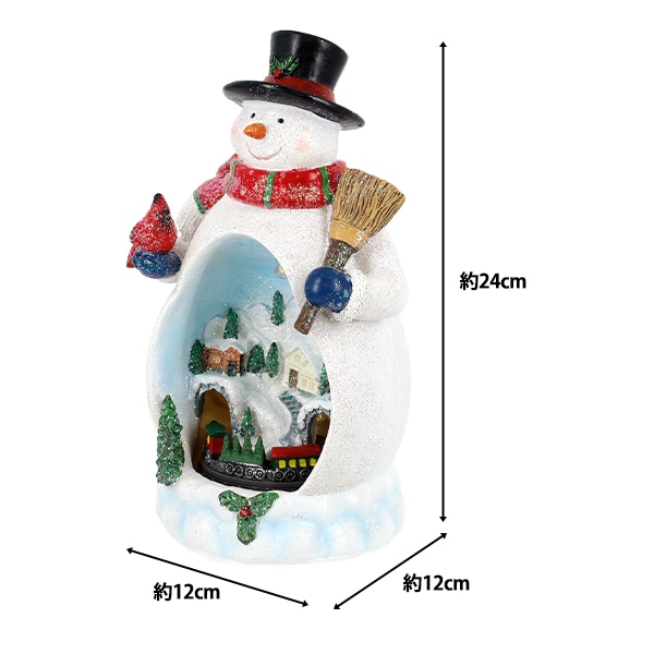 クリスマス雑貨 『クリスマスオブジェ 雪だるま CMG25-EOM6』 生活雑貨