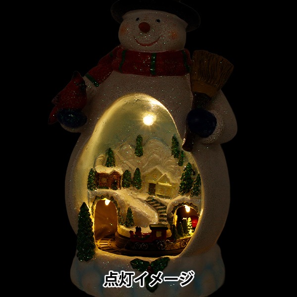 クリスマス雑貨 『クリスマスオブジェ 雪だるま CMG25-EOM6』 生活雑貨