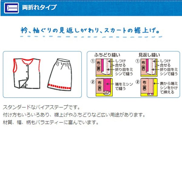 バイアステープ 『テトロン12.7 CP4 b 345』 CAPTAIN88