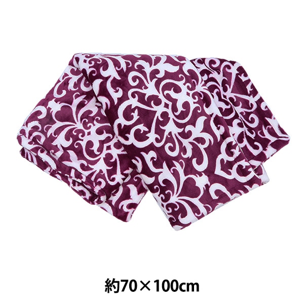 防寒具 『マイクロブランケットS 約70cm×100cm ノルディックフラワー