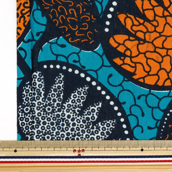 数量5から】 生地 『アフリカンプリント RAM-AFR-25L』 生地,種類から