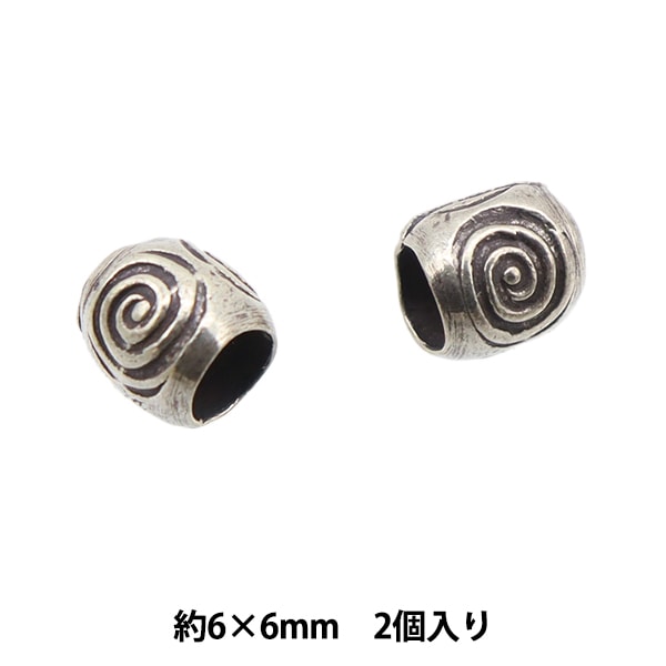 カレンシルバー　ヴェルメイユ(18KGP)ランダムカットビーズ 38cm ビーズセール】 ビーズ 『カレンシルバービーズ 約5mm×4mm 4個入り
