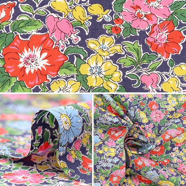 数量5から】 生地 『LIBERTY リバティプリント タナローン クレア