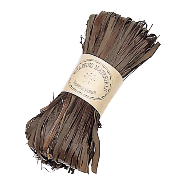 リボン 『ラフィアファイバー コゲ茶 6011-0-840』 フラワー,用具