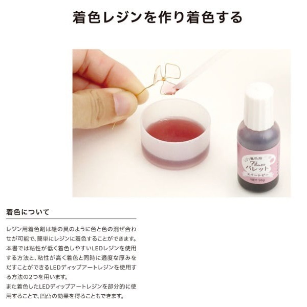 レジンセール】レジン専用着色剤 『Flowerパレット コスモス 10g DAR
