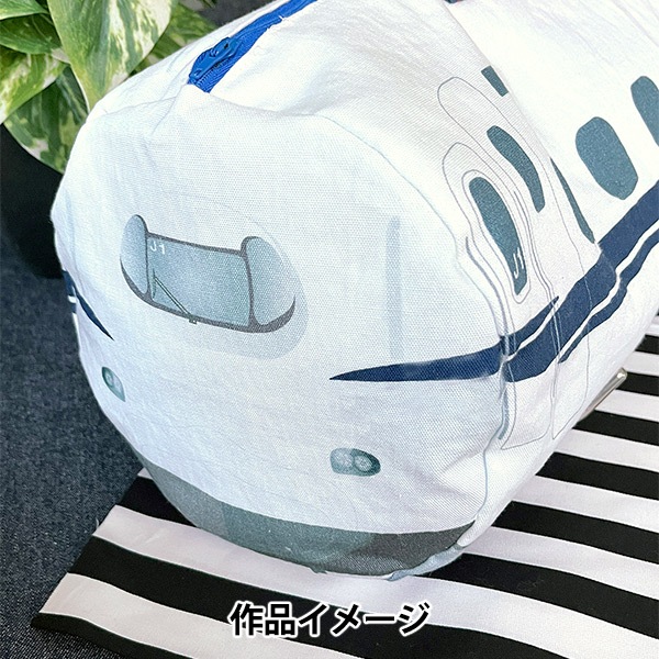 【オーダー品】新幹線　ホワイト　スモック　色違いあり オーダー品】新幹線 ホワイト スモック 色違いあり